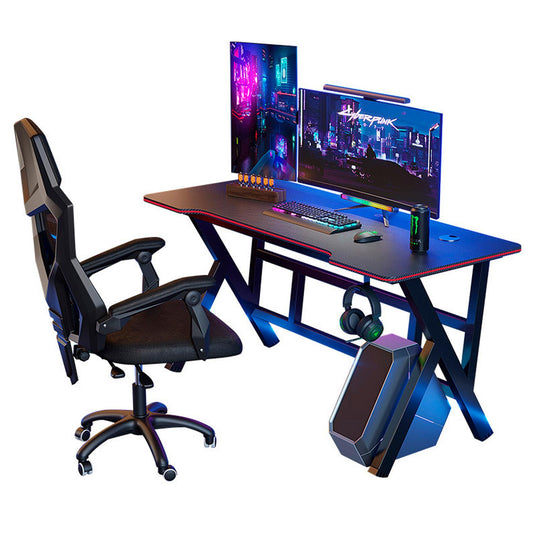 Escritorio Gamer Profesional Negro/Rojo Chic Home