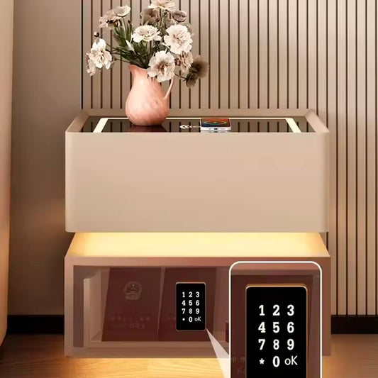 Velador 2 Niveles Con Cargador Inalambrico Parlante 50x48x40 ChicHome