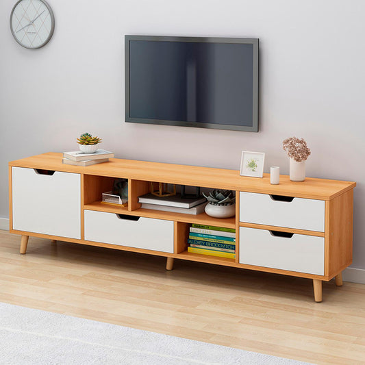 Rack TV 140x30x38cm 4 cajones Chic Home