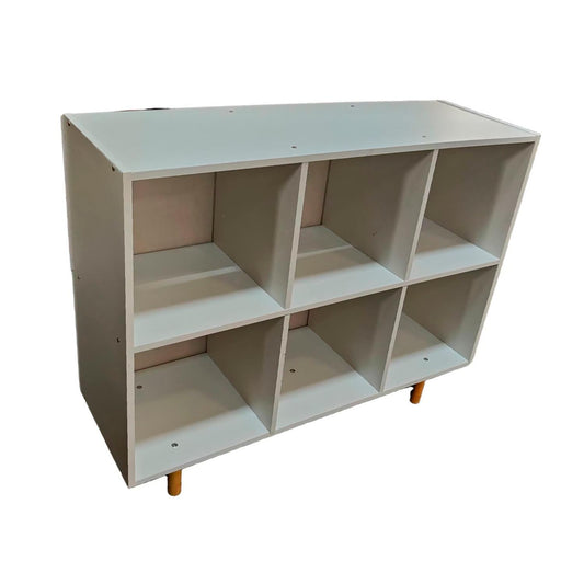 Librero estante nordico negro 90x30x70cm Chic Home
