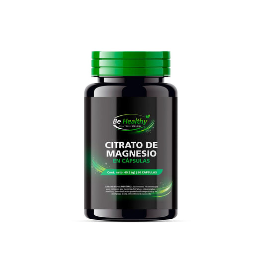 Citrato De Magnesio 90 Cápsulas Be Healthy