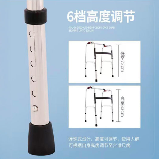 Andador articulado y Plegable para adulto mayor