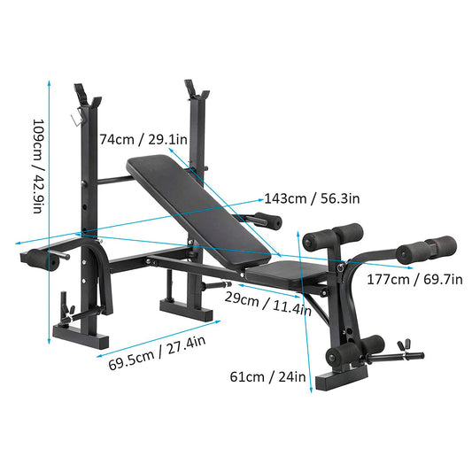 Press Banca Multifuncional Fit Profesional